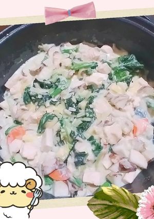 マクロビ☆豆乳グラタン【出稼ぎメシ】-レシピのメイン写真
