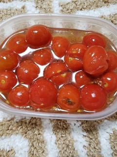 超超簡単!ミニトマトのハニーマリネ-レシピのメイン写真