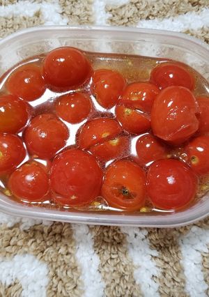超超簡単!ミニトマトのハニーマリネ-レシピのメイン写真