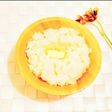 お子様の納豆のご飯にはバターを埋める♪