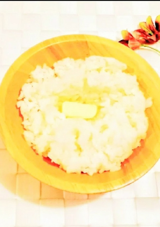 お子様の納豆のご飯にはバターを埋める♪-レシピのメイン写真
