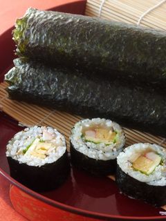 恵方巻に♪干ぴょうと椎茸入り巻き寿司-レシピのメイン写真