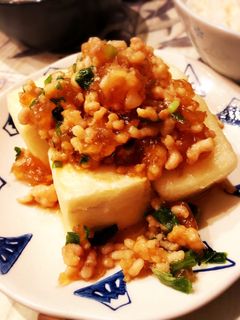 豆腐の鶏そぼろあんかけ-レシピのメイン写真