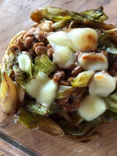 納豆と焼きそばのチーズ焼き-レシピのメイン写真