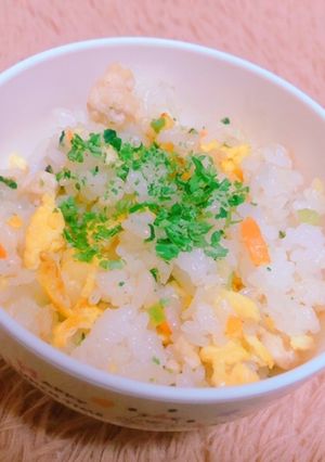 離乳食後期チャーハン-レシピのメイン写真