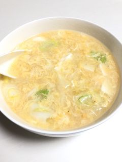 簡単!黄金の卵スープ-レシピのメイン写真