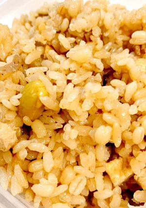 余ったお餅でおこわ風炊き込みご飯2020-レシピのメイン写真