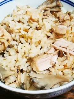 舞茸と昆布の鶏飯-レシピのメイン写真