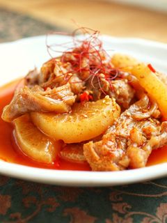 牛すじ大根韓国風 -レシピのメイン写真