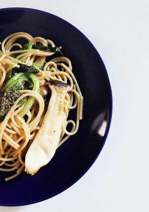 日本酒にも合う！酒盗の和風パスタ-レシピのメイン写真