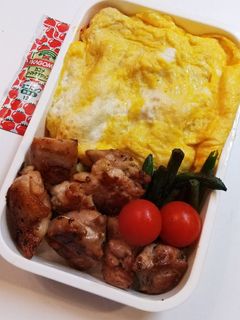 お弁当(1/8)オムライス-レシピのメイン写真