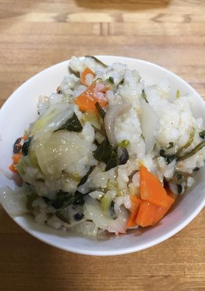 七種の野菜雑炊-レシピのメイン写真
