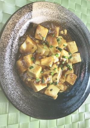 美人レシピ・カレー風味の麻婆豆腐-レシピのメイン写真