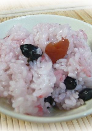 夏だ！らくちん美味しい♪梅豆ごはん♪-レシピのメイン写真