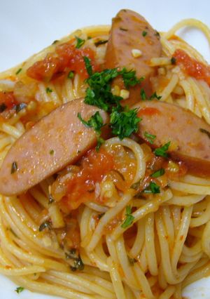 №.２５　無駄なしドレッシングパスタ-レシピのメイン写真