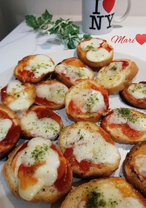 バゲットでマヨケチャトースト-レシピのメイン写真