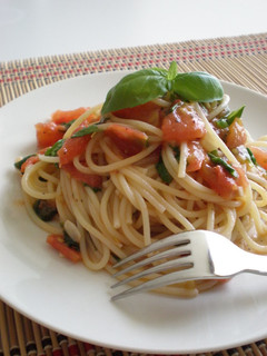 ☆トマトの香味パスタ(温・冷お好みで)☆-レシピのメイン写真