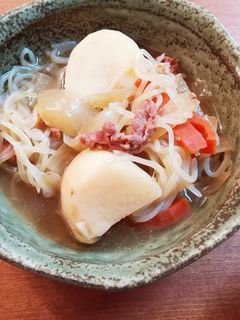 めんつゆ 肉じゃが-レシピのメイン写真