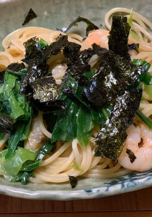和風シーフードパスタ-レシピのメイン写真
