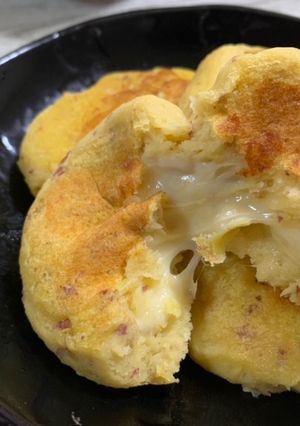 食物繊維たっぷり！さつまいも餅-レシピのメイン写真