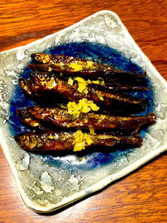 わかさぎの佃煮に柚子をのせて★-レシピのメイン写真