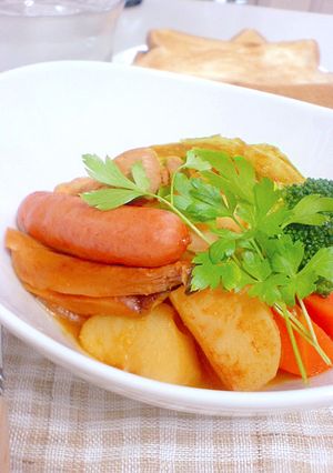 旨み濃縮！ザクザク野菜のトマトシチュー-レシピのメイン写真
