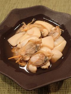 姫貝(シロガイ、サラガイ)の煮付け-レシピのメイン写真