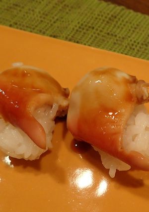 煮ホッキの握り-レシピのメイン写真