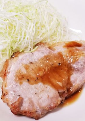 甘辛たれとニンニクで♪豚肉オーブン焼き-レシピのメイン写真