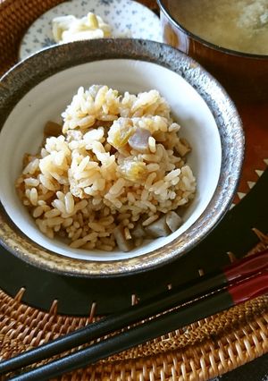 ふきの炊き込みご飯-レシピのメイン写真