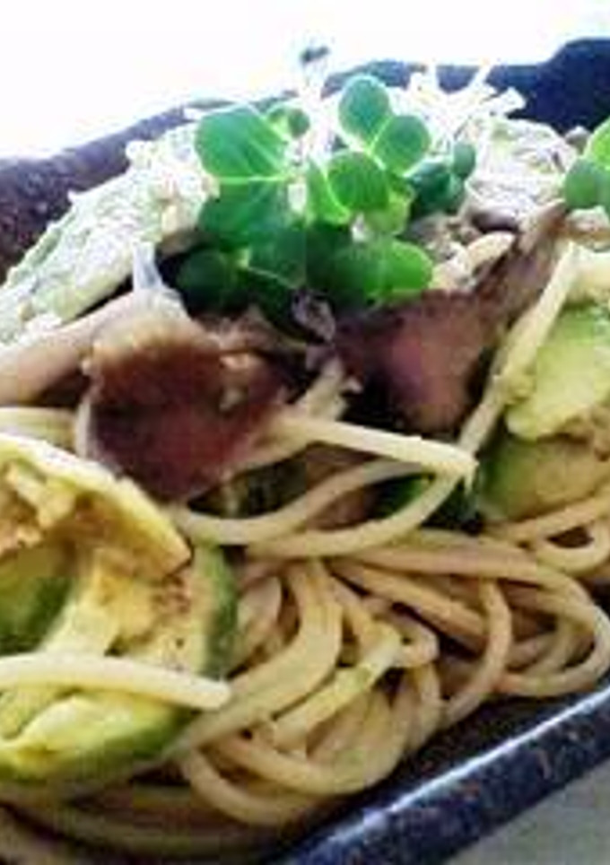 アボカドと舞茸の和風パスタ-レシピのメイン写真