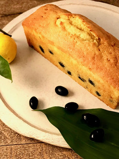 *黒豆と柚子のパウンドケーキ*-レシピのメイン写真
