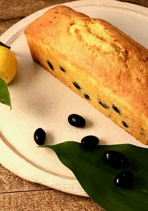 ＊黒豆と柚子のパウンドケーキ＊-レシピのメイン写真