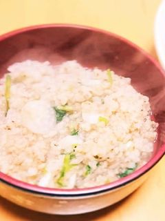 煎り玄米の七草粥-レシピのメイン写真