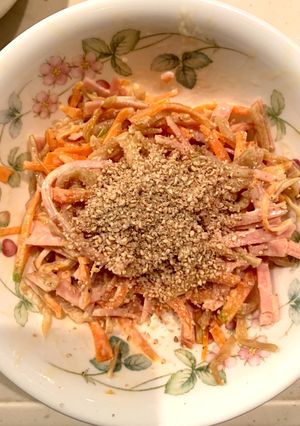 切り干し大根の煮物リメイクサラダ-レシピのメイン写真