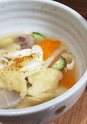 수제비(すいとん)-レシピのメイン写真