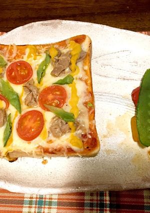 シーチキンピザトースト　-レシピのメイン写真