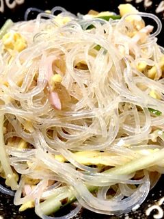 飴色玉葱オイスター春雨サラダ-レシピのメイン写真