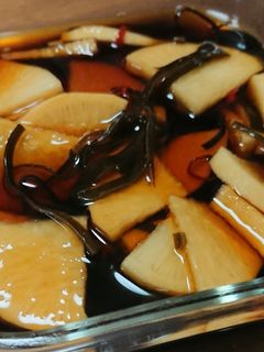 大根醤油漬け-レシピのメイン写真