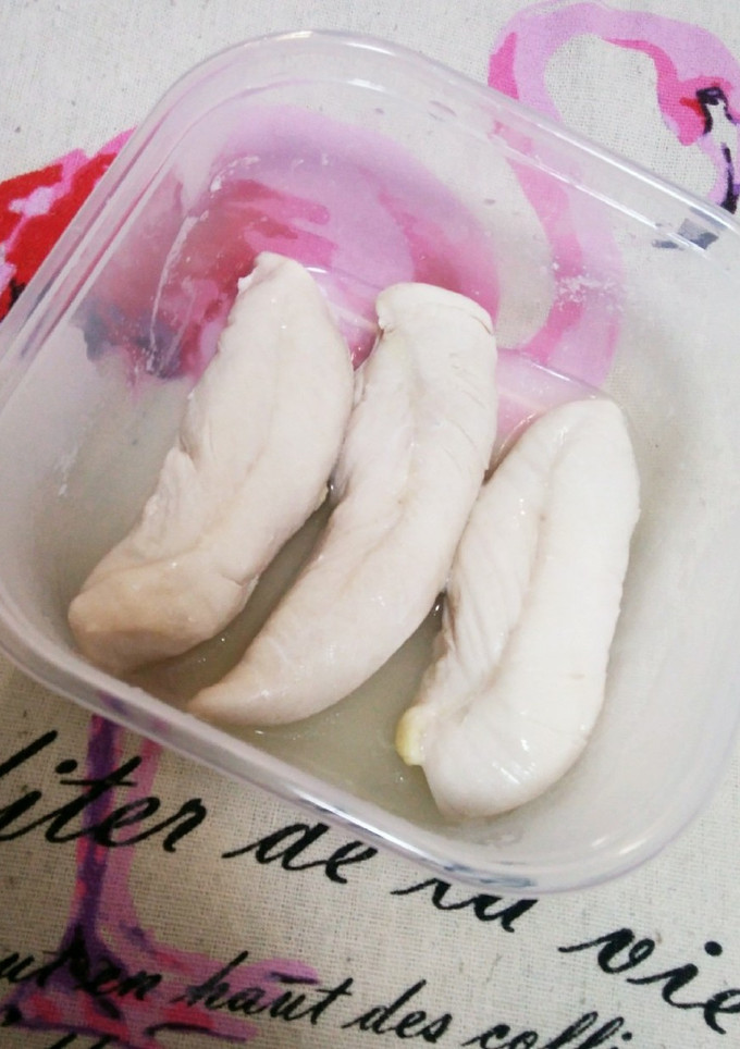 レンジで簡単☆ささみ蒸し(鶏ももでも可)-レシピのメイン写真