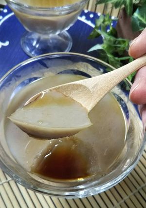 残った【そば湯】でヘルシーデザート-レシピのメイン写真