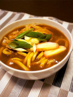 電子レンジでお手軽☆本格カレーうどん-レシピのメイン写真