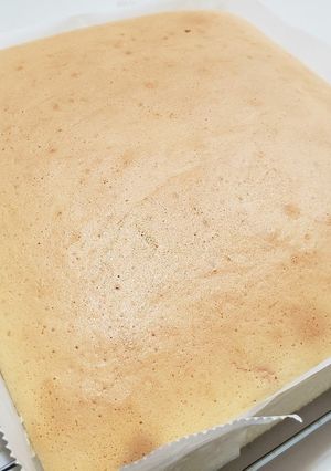 ふわふわ♥台湾カステラ(チーズケーキ)♪-レシピのメイン写真