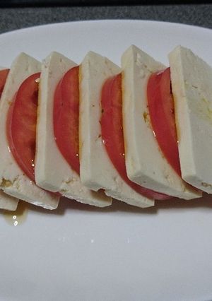 木綿豆腐のカプレーゼ-レシピのメイン写真