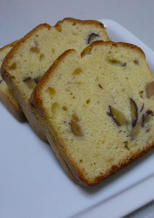 栗のパウンドケーキ-レシピのメイン写真