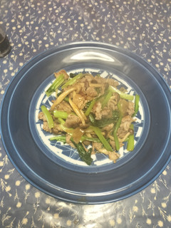 小松菜としめじと豚バラ肉の野菜炒め-レシピのメイン写真