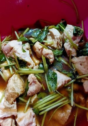 鶏胸肉と三葉のさっぱり和え-レシピのメイン写真