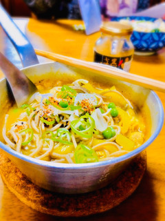 豚南蛮カレー蕎麦464kcal-レシピのメイン写真