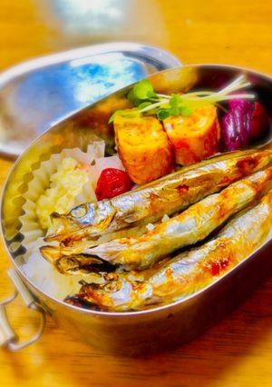 ししゃも弁当499kcal-レシピのメイン写真