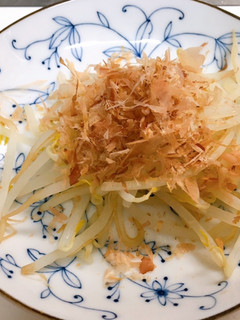 シャキシャキもやしを電子レンジで-レシピのメイン写真